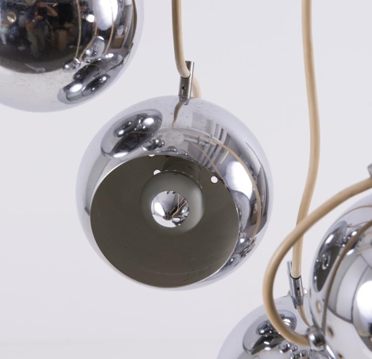 Bild 4 zu Objekt, Ceiling light, c1965, Mailand Harvey Guzzini, Harvey Guzzini, Mailand, 134A 156