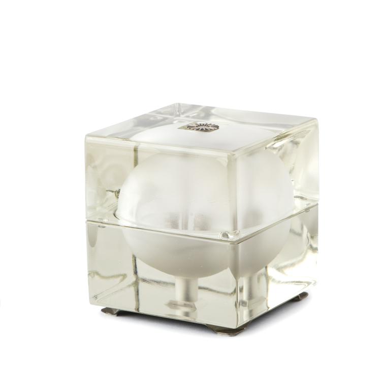 Hauptbild zu Objekt, 'Cubosfera' table light, 1968, Alessandro Mendini, Fidenza Vetraria, Italien, 136A 136