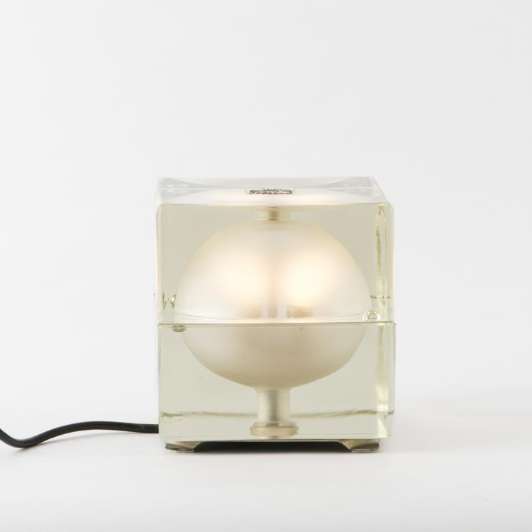 Bild 1 zu Objekt, 'Cubosfera' table light, 1968, Alessandro Mendini, Fidenza Vetraria, Italien, 136A 136
