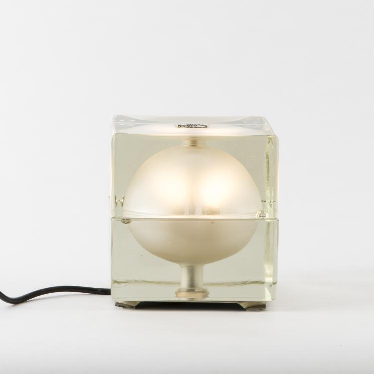 Bild 3 zu Objekt, 'Cubosfera' table light, 1968, Alessandro Mendini, Fidenza Vetraria, Italien, 136A 136