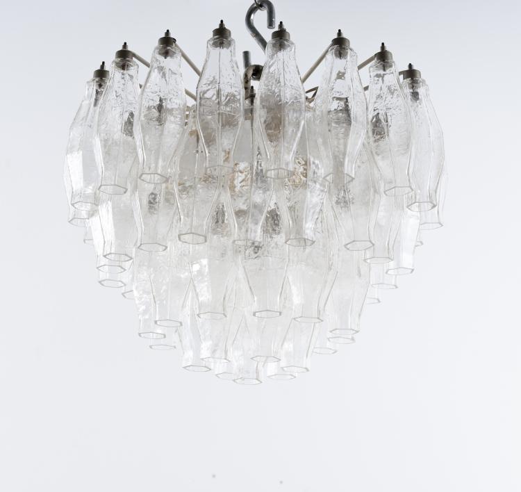 Bild 4 zu Objekt, Deckenleuchte 'Poliedrica', um 1958, Studio B.B.P.R., Venini & C., Murano, 146B 230