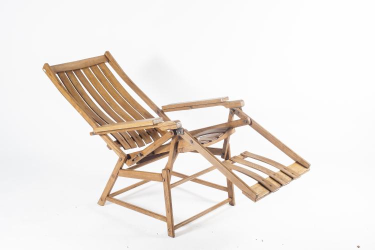 Hauptbild zu Objekt, 'Siesta Medizinal' long chair, 1936, Hans Luckhardt, Thonet, Frankenberg, 134B 294