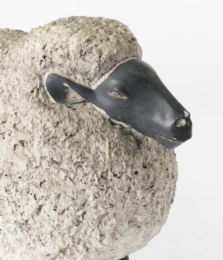 Bild 1 zu Objekt, Garden sculpture, 'Sheep', 1980s, Frankreich (zugeschrieben), 134B 533