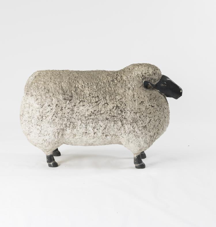 Bild 3 zu Objekt, Garden sculpture, 'Sheep', 1980s, Frankreich (zugeschrieben), 134B 533