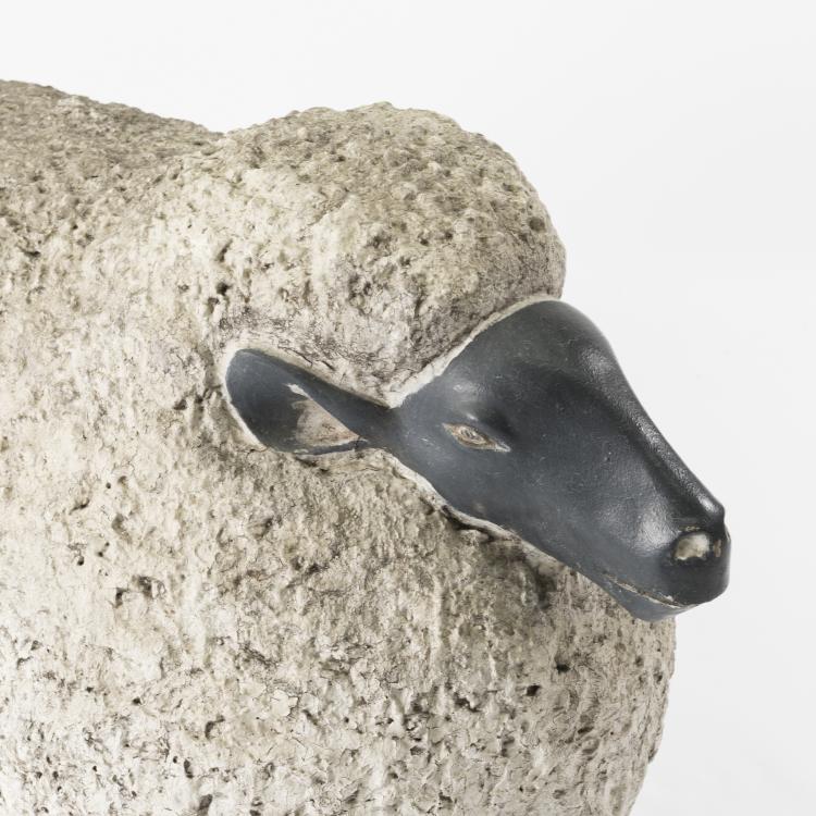 Bild 4 zu Objekt, Garden sculpture, 'Sheep', 1980s, Frankreich (zugeschrieben), 134B 533