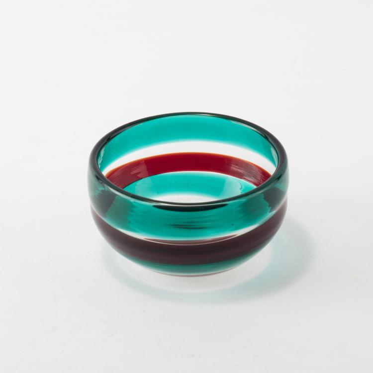 Bild 1 zu Objekt, 'A fasce' bowl, c1953, Fulvio Bianconi, Venini & C., Murano, 134C 588