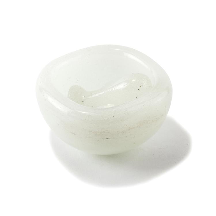 Hauptbild zu Objekt, Aschenschale mit Glutt&ouml;ter 'A bollicine', um 1933, Carlo Scarpa, Venini & C., Murano, 134C 557