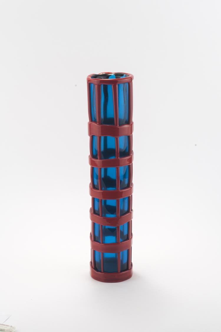 Bild 1 zu Objekt, 'Cestino' vase, 1989, Fulvio Bianconi, Venini & C., Murano, 134C 621