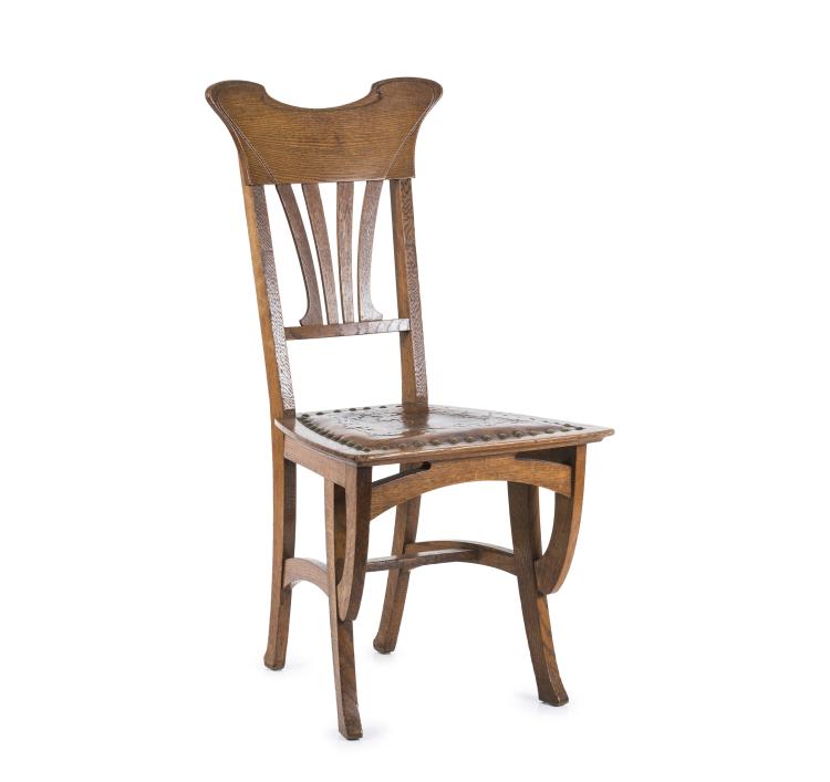 Hauptbild zu Objekt, Chair, c1899, Gustave Serrurier-Bovy, Serrurier-Bovy, Gustave, 135 629