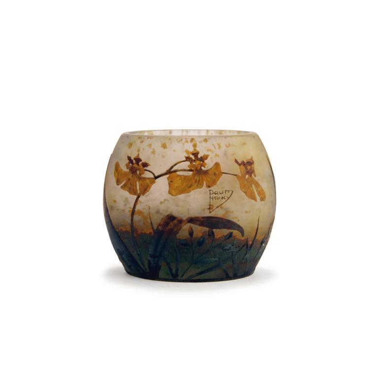 Hauptbild zu Objekt, 'Orchid&eacute;es' vase, 1905-10, Henri Berg&eacute;, Daum Fr&egrave;res, Nancy, 135 39