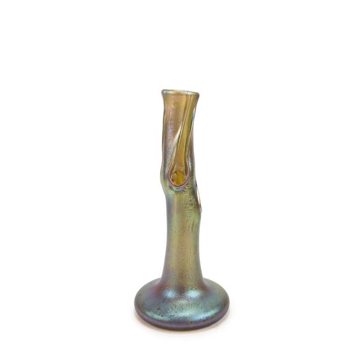 Hauptbild zu Objekt, 'Tree trunk' vase, 1902, L&ouml;tz Wwe., Klosterm&uuml;hle, 135 273