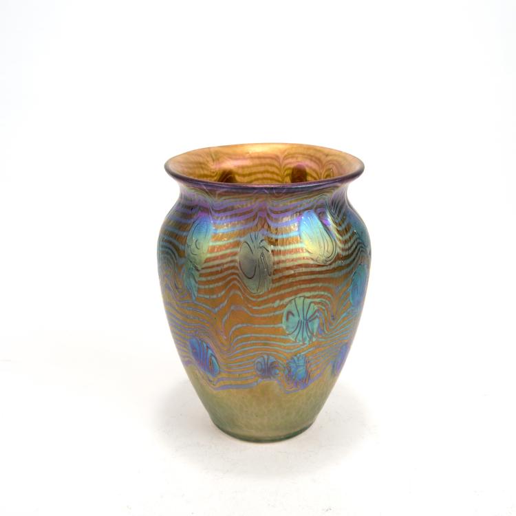 Bild 1 zu Objekt, 'Argus'-Vase, 1902, L&ouml;tz Wwe., Klosterm&uuml;hle, 135 277