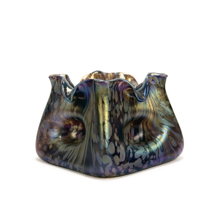 Hauptbild zu Objekt, Vase, 1900-05, Elisabeth Glasfabrik, Kosten bei Teplitz, 135 246