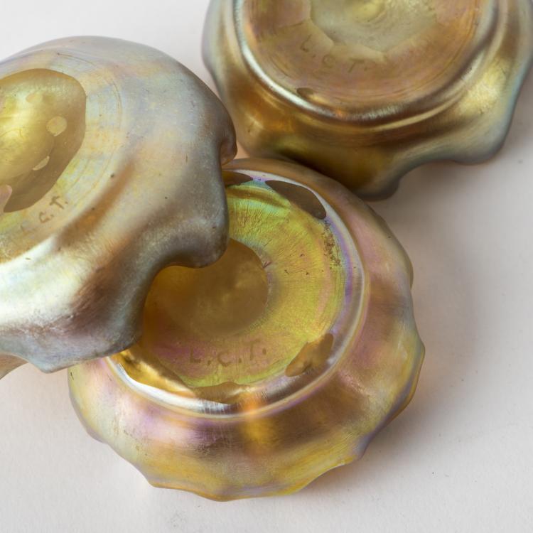 Bild 2 zu Objekt, Vier kleine Sch&auml;lchen, um 1910, Tiffany, L.C., New York, 135 322