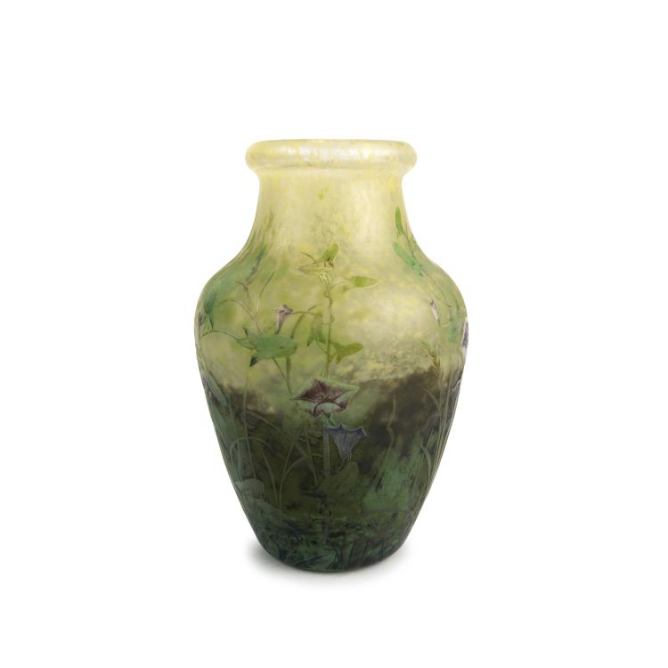 Hauptbild zu Objekt, Gro&szlig;e Vase 'Volubilis', 1905-10, Daum Fr&egrave;res, Nancy, 135 40