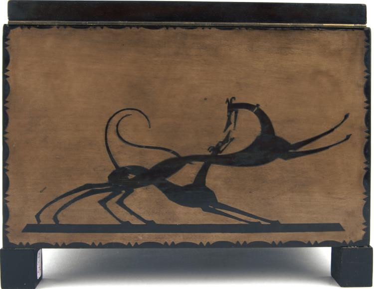 Bild 2 zu Objekt, Casket with Hunting Motives, 1920s, Diederich, Wilhelm Hunt, 135 603