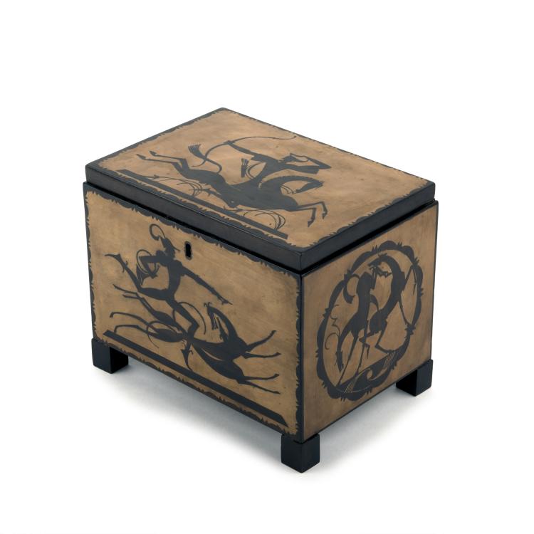 Bild 5 zu Objekt, Casket with Hunting Motives, 1920s, Diederich, Wilhelm Hunt, 135 603
