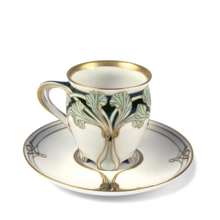 Hauptbild zu Objekt, Mokkatasse, 1902, Berlin, KPM, 135 502