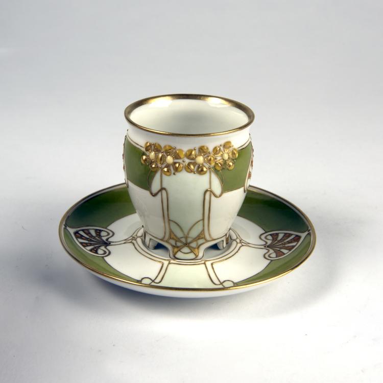 Bild 2 zu Objekt, Mocha cup, 1902, Adolf Flad, Berlin, KPM, 135 501