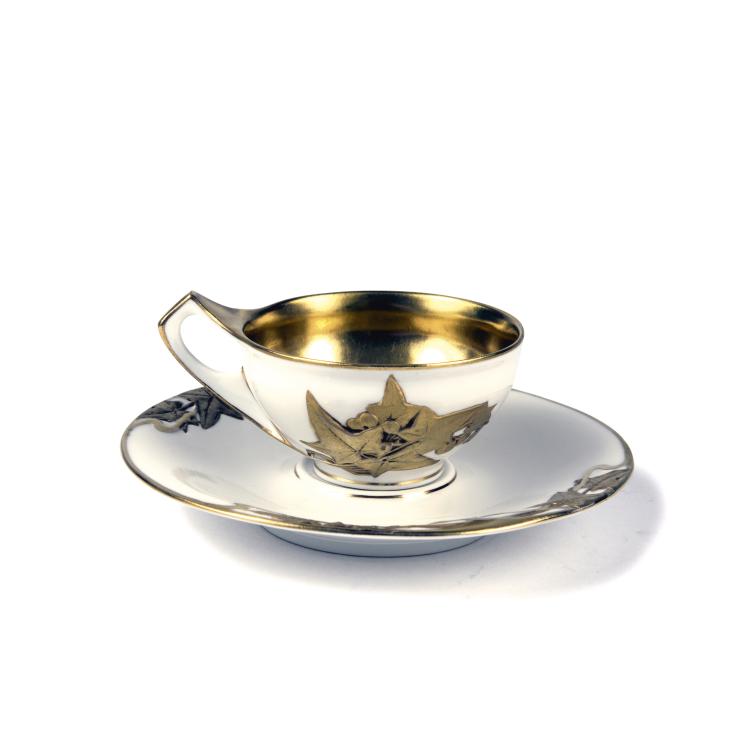 Hauptbild zu Objekt, Mocha cup, 1903, Max Schr&ouml;der, Berlin, KPM, 135 504