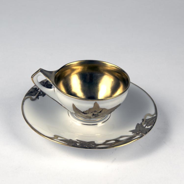 Bild 1 zu Objekt, Mocha cup, 1903, Max Schr&ouml;der, Berlin, KPM, 135 504