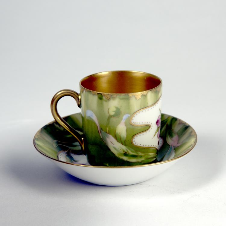 Bild 1 zu Objekt, '65/3a' mocha cup with '599' pattern, c1899/1900, Nymphenburg, KPM, 135 511