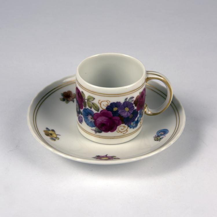 Bild 1 zu Objekt, Mokkatasse, um 1910, Berlin, KPM, 135 506