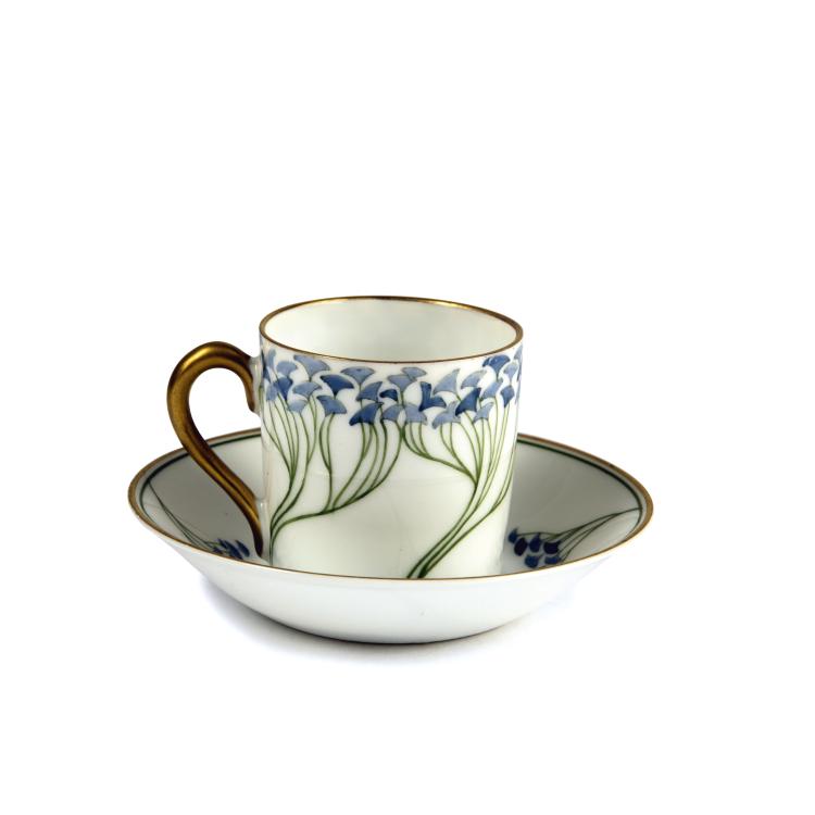 Hauptbild zu Objekt, Mokkatasse '65/3a', um 1902, Hermann Gradl, Nymphenburg, KPM, 135 514