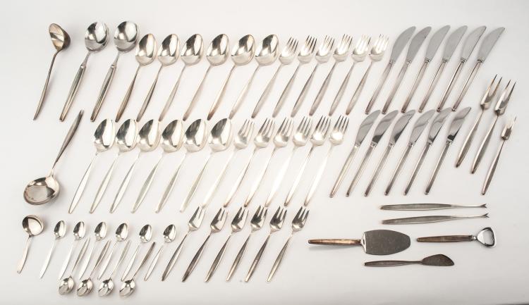 Hauptbild zu Objekt, 'Cypress' silverware, 1954, Tias Eckhoff, Jensen, Georg, 134B 314