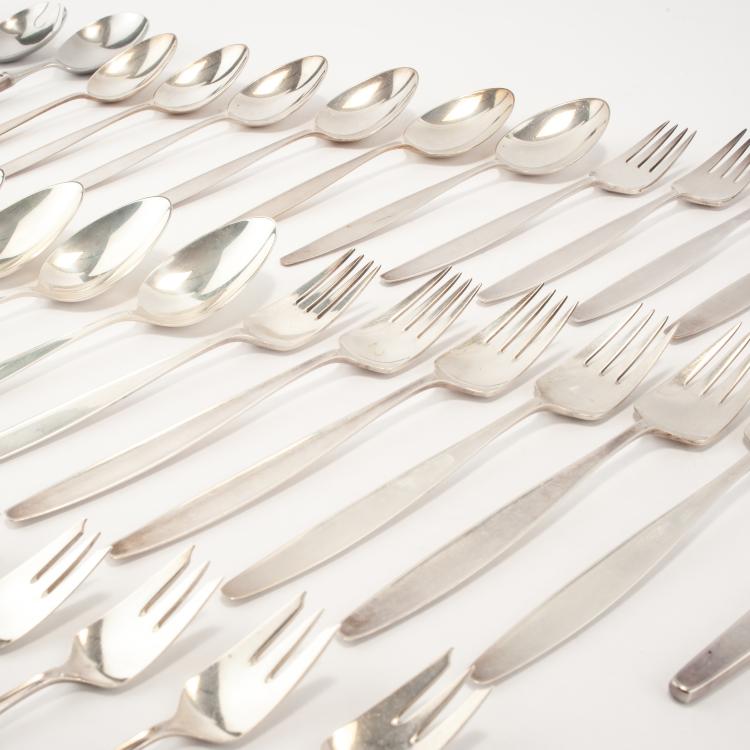 Bild 1 zu Objekt, 'Cypress' silverware, 1954, Tias Eckhoff, Jensen, Georg, 134B 314