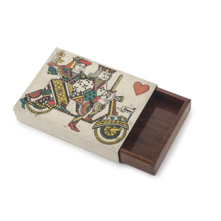 Hauptbild zu Objekt, 'Vespa' box, 1950/60s , Piero Fornasetti, Fornasetti, Mailand, 134A 199