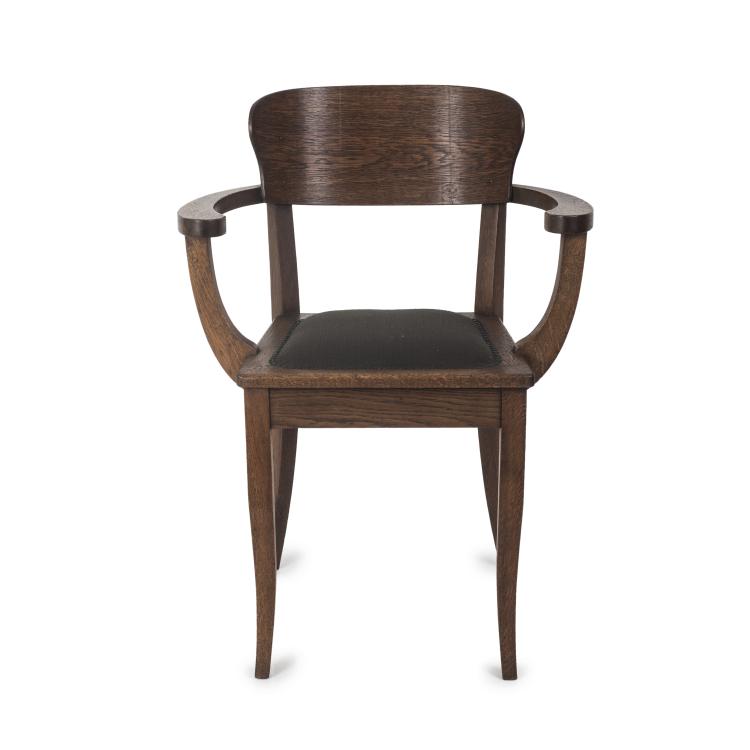 Hauptbild zu Objekt, Armlehnstuhl 'Hellerau', 1919, Richard Riemerschmid, Deutsche Werkst&auml;tten, Dresden-Hellerau, 135 608