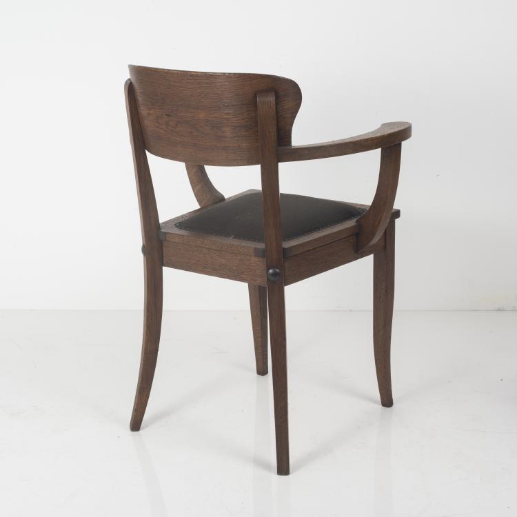 Bild 2 zu Objekt, Armlehnstuhl 'Hellerau', 1919, Richard Riemerschmid, Deutsche Werkst&auml;tten, Dresden-Hellerau, 135 608