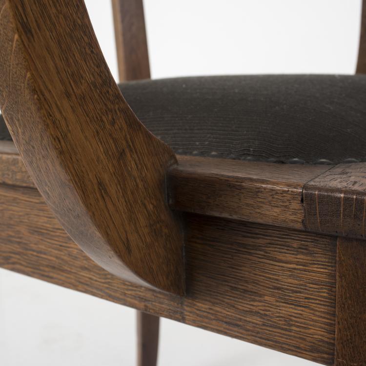 Bild 4 zu Objekt, Armlehnstuhl 'Hellerau', 1919, Richard Riemerschmid, Deutsche Werkst&auml;tten, Dresden-Hellerau, 135 608