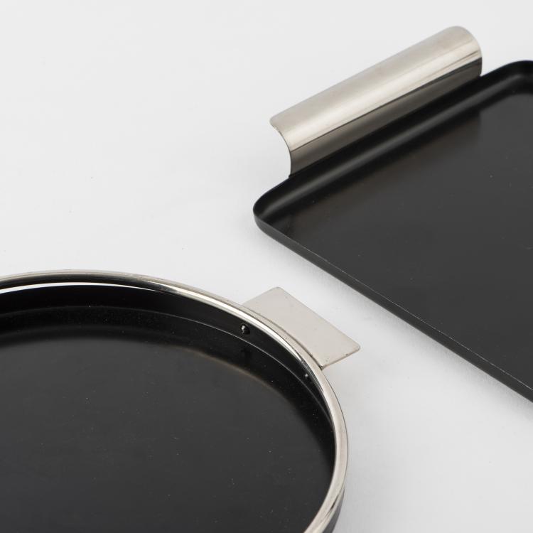 Bild 1 zu Objekt, Zwei Tabletts, 1929-32, Marianne Brandt, Ruppelwerk, Gotha, 136A 25