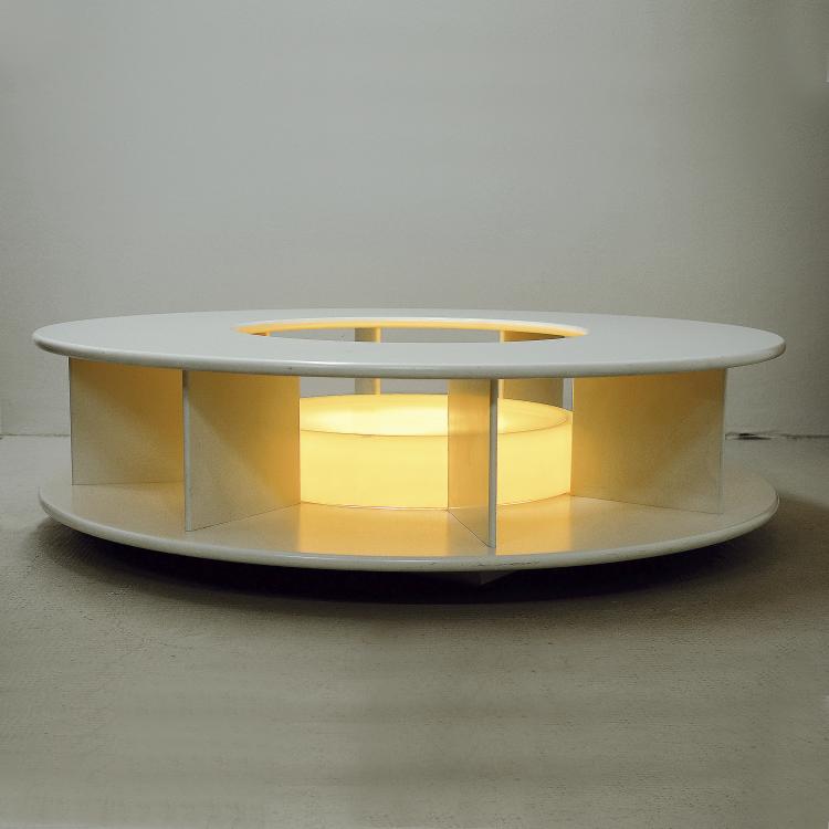 Bild 1 zu Objekt, Illuminated 'Bazaar' coffee table, 1968, Giovanetti, Pistoia, 134A 164