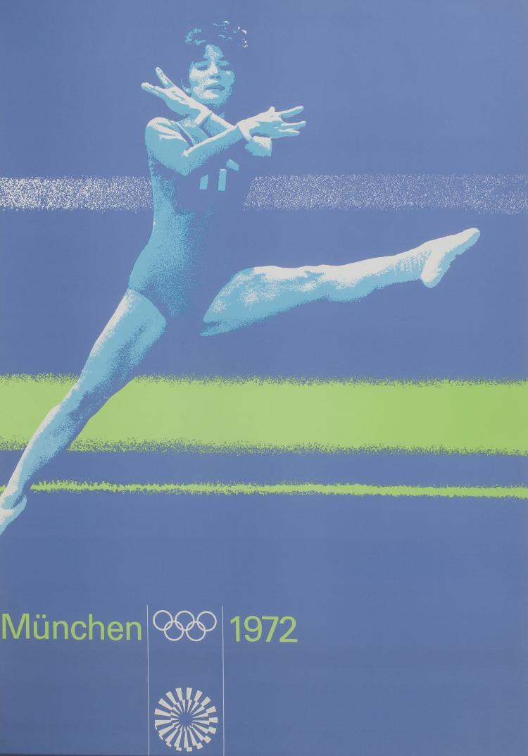 Bild 3 zu Objekt, Six posters 'Sport', 1970-72, Otl Aicher, Olympiade M&uuml;nchen 1972, 134B 520