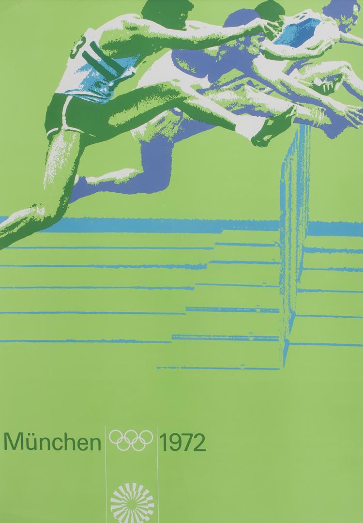 Bild 4 zu Objekt, Six posters 'Sport', 1970-72, Otl Aicher, Olympiade M&uuml;nchen 1972, 134B 520