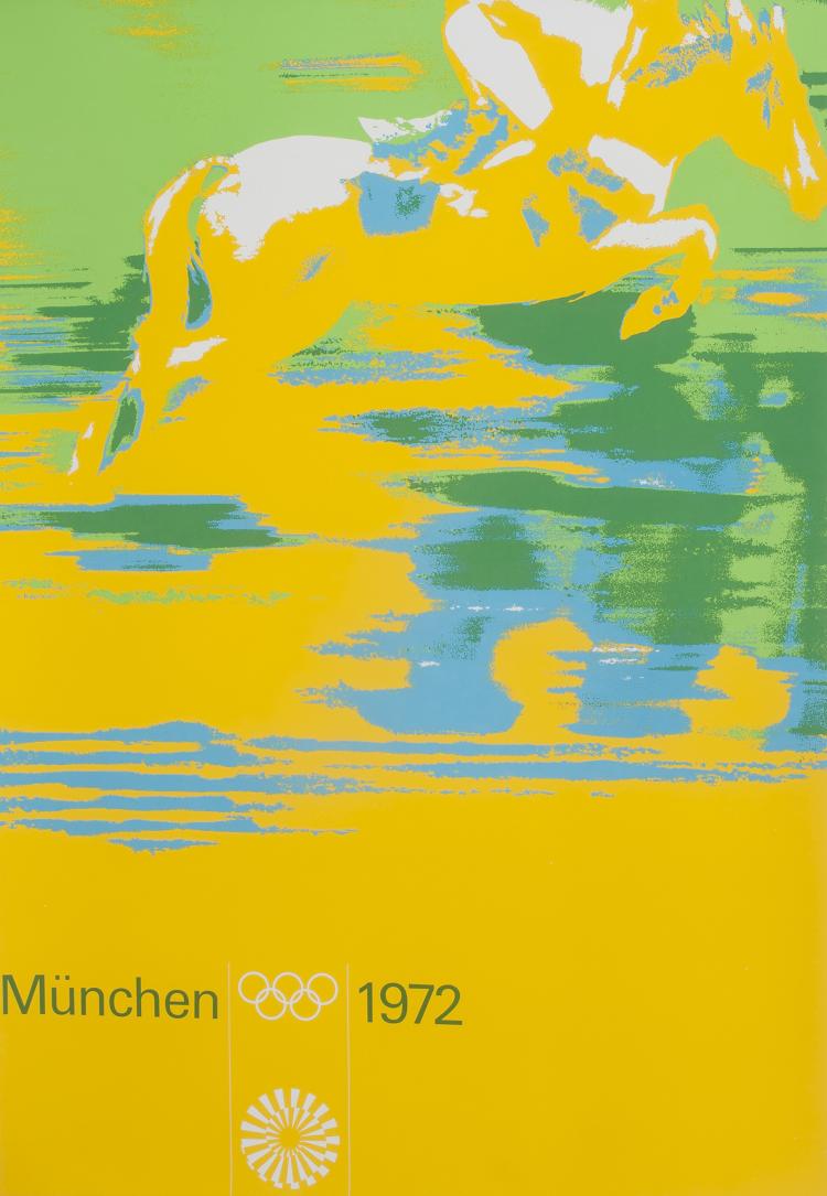 Bild 5 zu Objekt, Six posters 'Sport', 1970-72, Otl Aicher, Olympiade M&uuml;nchen 1972, 134B 520