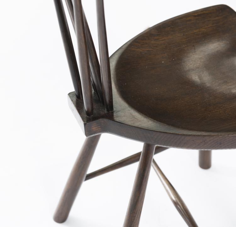 Bild 6 zu Objekt, 'Fan-back-Windsor' chair, c1928, Adolf Loos, Veillich, Josef, Wien (wohl), 136A 19