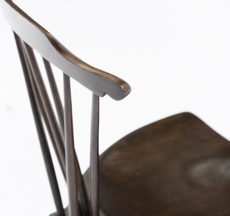 Bild 9 zu Objekt, 'Fan-back-Windsor' chair, c1928, Adolf Loos, Veillich, Josef, Wien (wohl), 136A 19