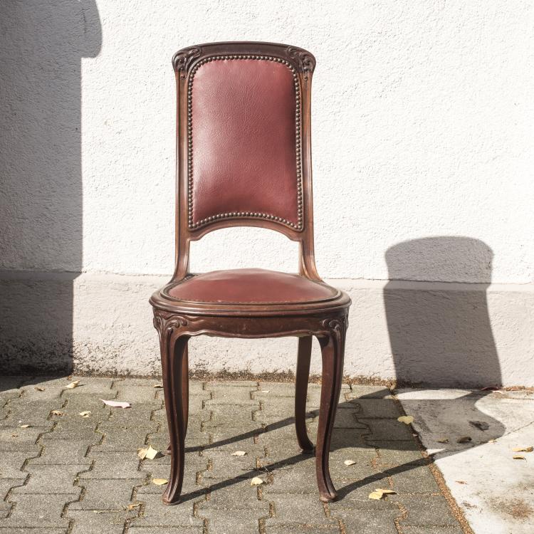 Bild 3 zu Objekt, Six chairs, c1900, Majorelle, Louis, Nancy, 135 623