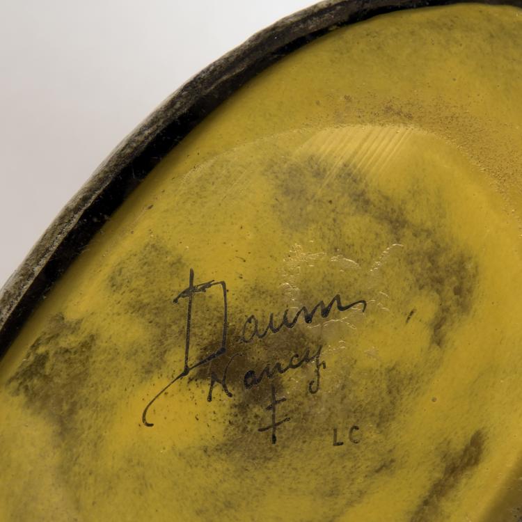 Bild 2 zu Objekt, Vase 'Cr&eacute;puscule neige' oder 'Arbres en hiver', um 1906, Daum Fr&egrave;res, Nancy, 135 52