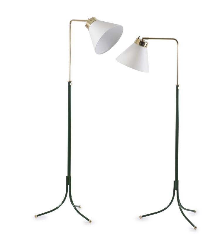 Hauptbild zu Objekt, Two floor lamps, 1950s, Josef Frank, Svenskt Tenn, Stockholm, 134B 326