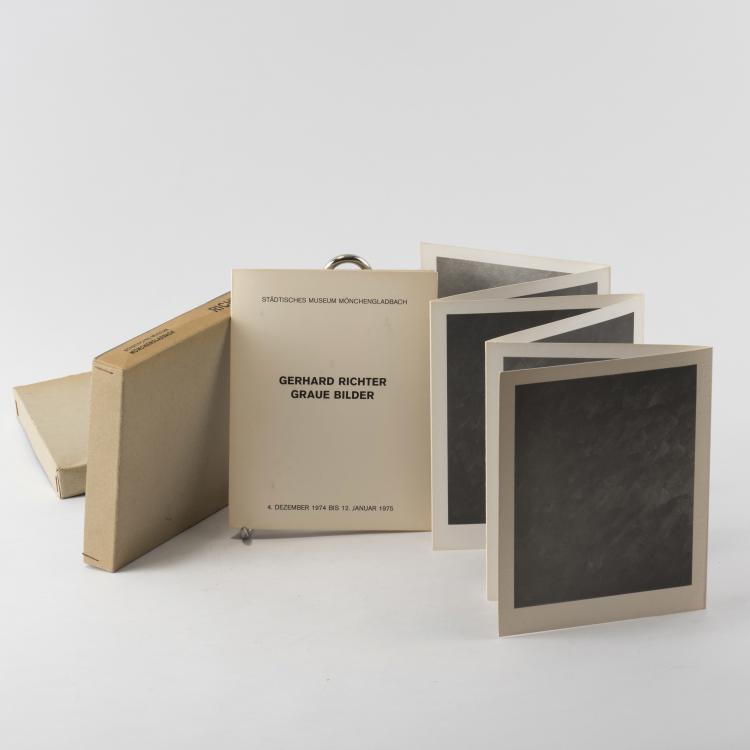 Hauptbild zu Objekt, 'Gerhard Richter - Graue Bilder', 1974 (Edition) , Gerhard Richter, St&auml;dtisches Museum M&ouml;nchengladbach, 136B 23