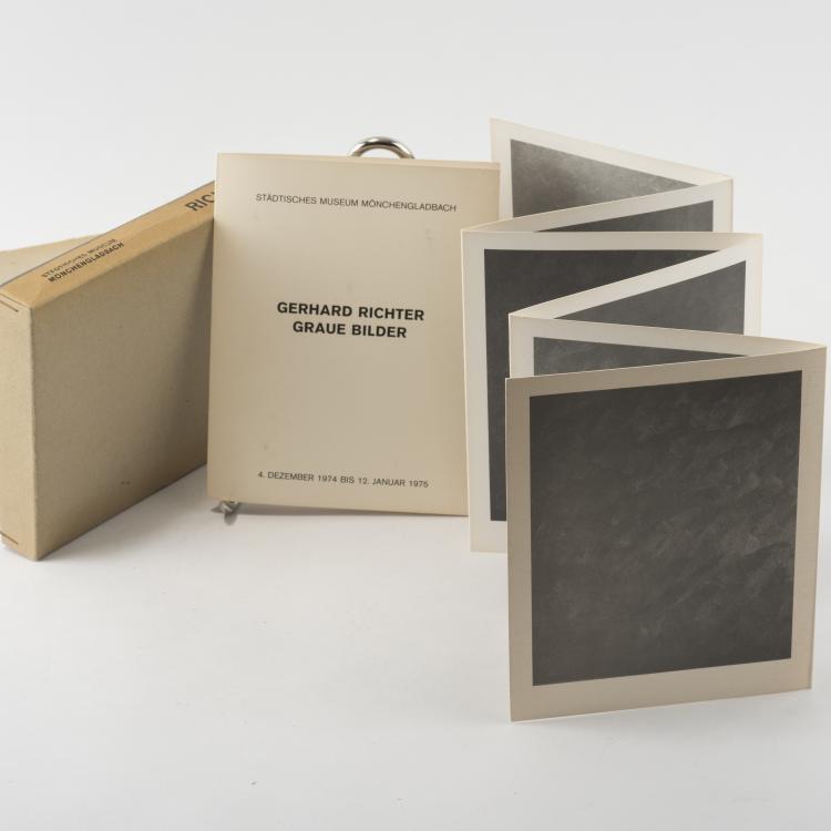 Bild 1 zu Objekt, 'Gerhard Richter - Graue Bilder', 1974 (Edition) , Gerhard Richter, St&auml;dtisches Museum M&ouml;nchengladbach, 136B 23
