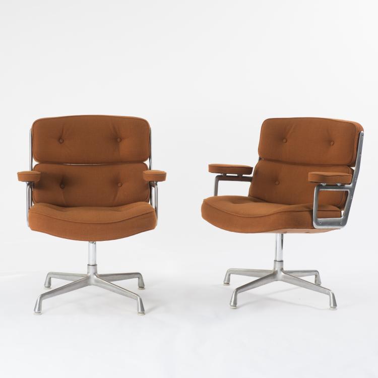 Hauptbild zu Objekt, Two 'Time-Life Executive' chairs, 1960, Herman Miller Inc. Zeeland., 134B 429