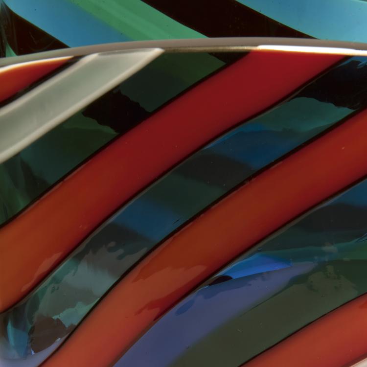 Bild 6 zu Objekt, 'Scozzese' vase, 1954-57, Fulvio Bianconi, Venini & C., Murano, 134C 590