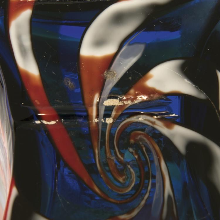 Bild 7 zu Objekt, 'Scozzese' vase, 1954-57, Fulvio Bianconi, Venini & C., Murano, 134C 590