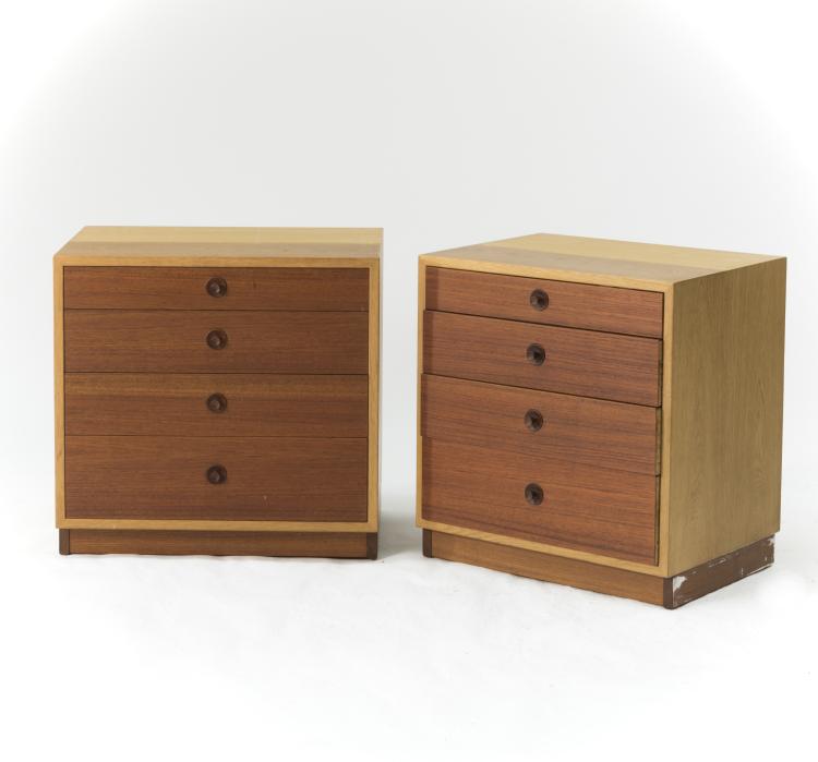 Bild 1 zu Objekt, Two '&Ouml;resund' cabinets with shelves, c1955, B&oslash;rge Mogensen, Andersson & S&ouml;ner, Karl, Husqvarna, 134B 383